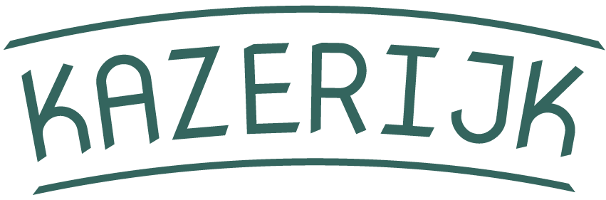 De Kazerij Logo Wit